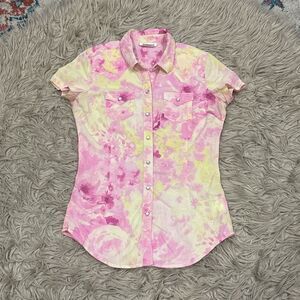 Ariat button down blouse XS